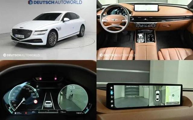 소나타라이즈 중고차 G80(RG3) 3.5 가솔린 터보 AWD 매물 사진 8 - 2023/05 74,040km